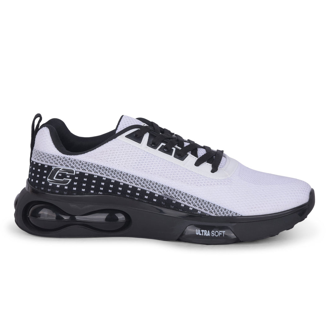 cobb classic white black men's running shoes