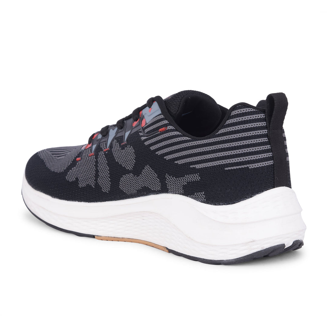 cobb active black men's running shoes