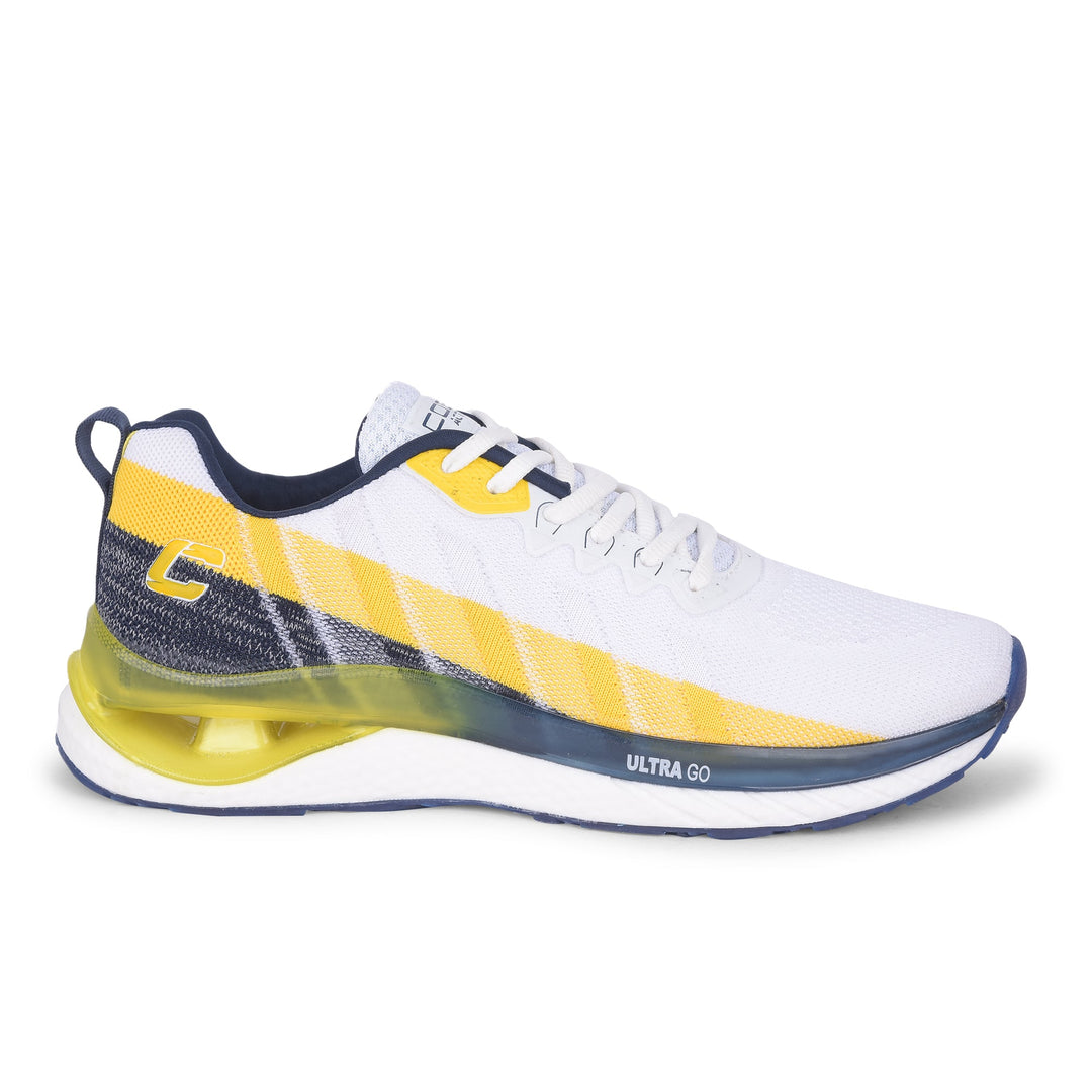 cobb classic yellow white men's running shoes