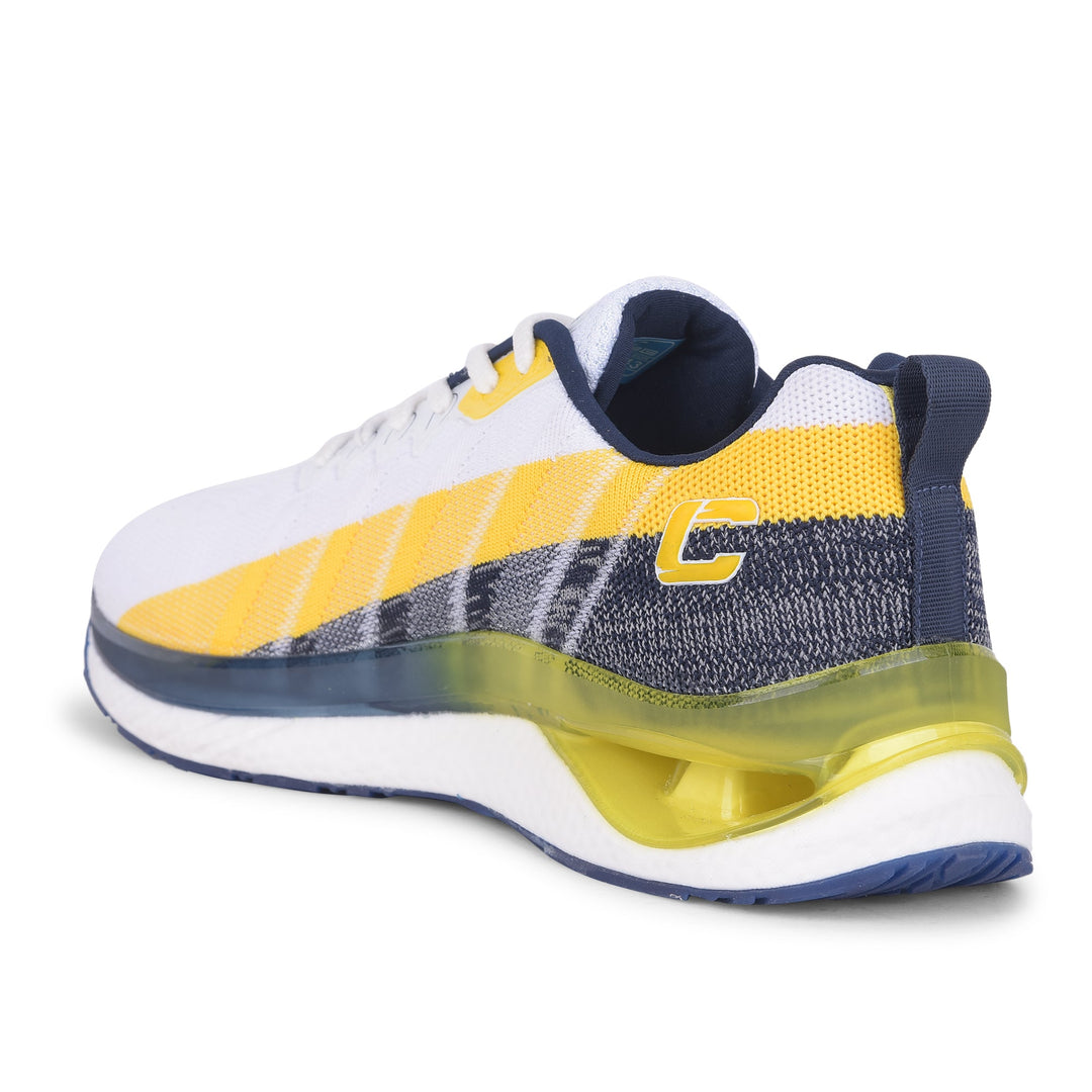 cobb classic yellow white men's running shoes