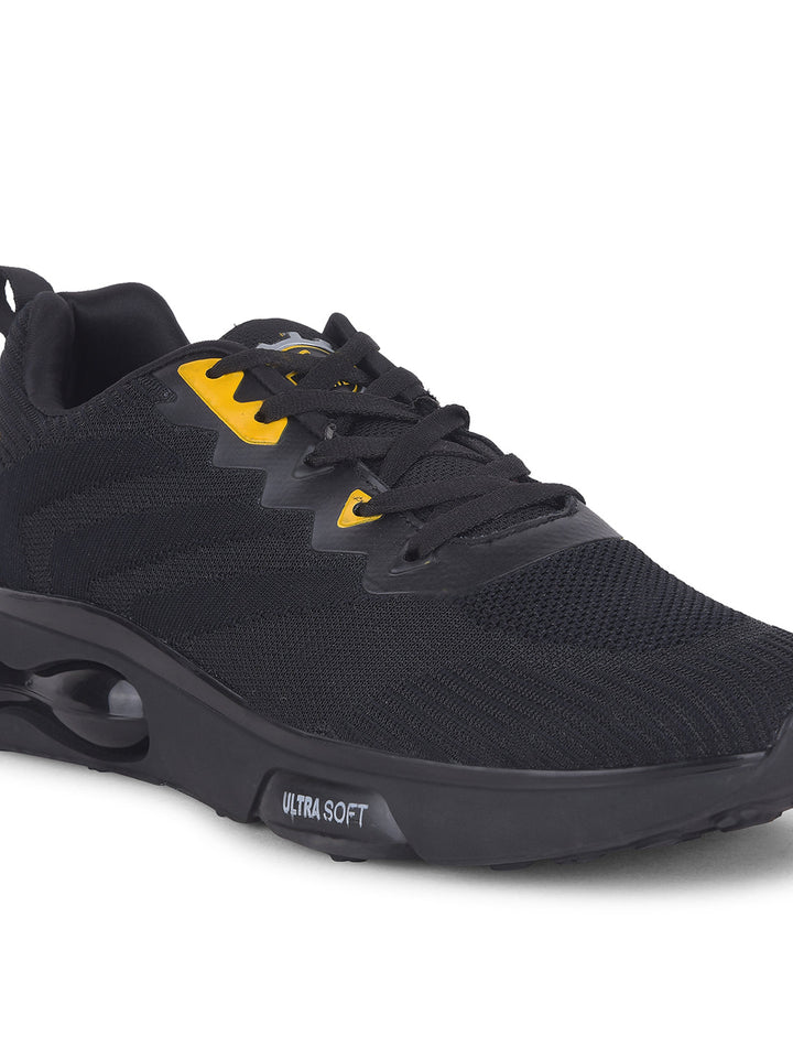 cobb ultra soft black men's running shoes