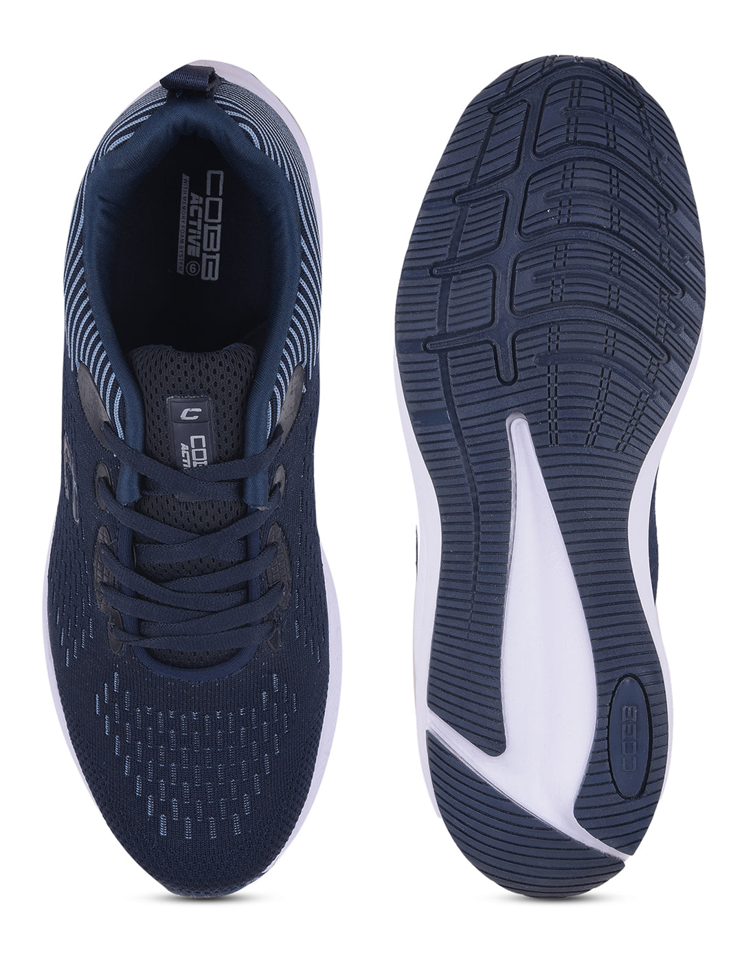 cobb navy blue men's running shoes