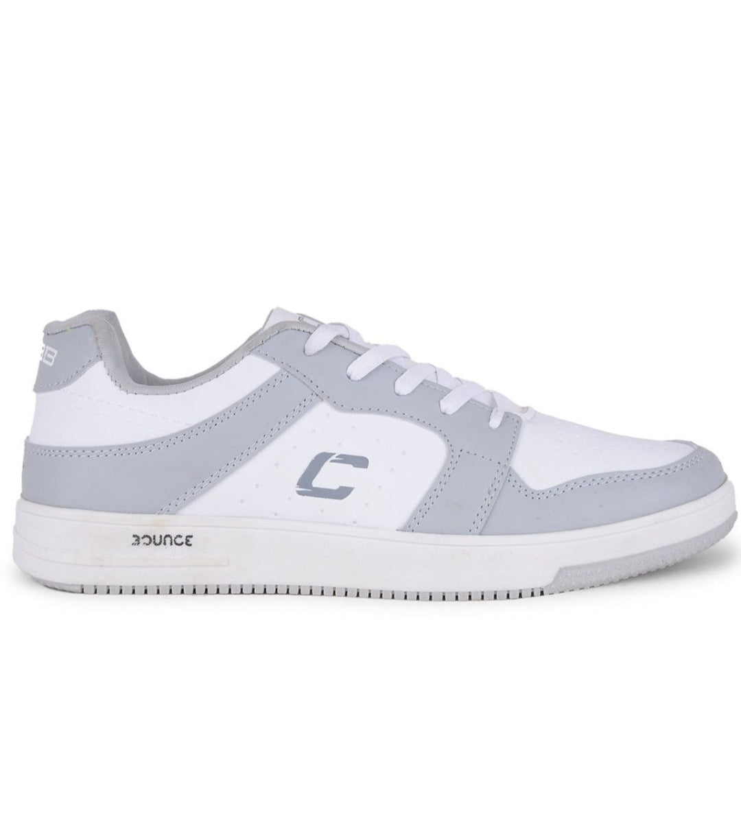 cobb bounce gray white casual shoes