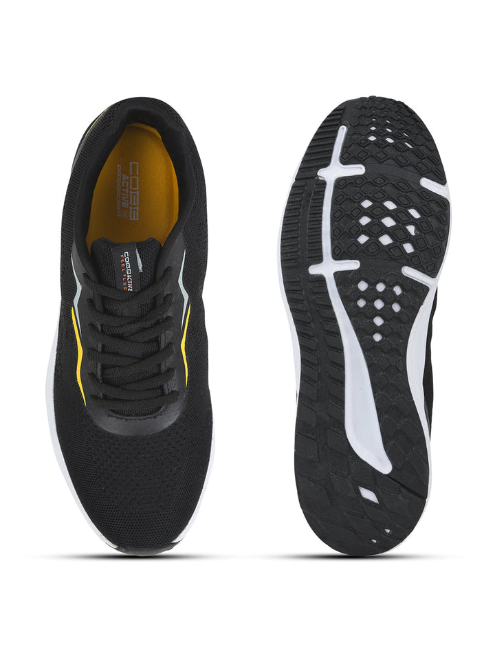 Cobb Mens Black Running Shoes