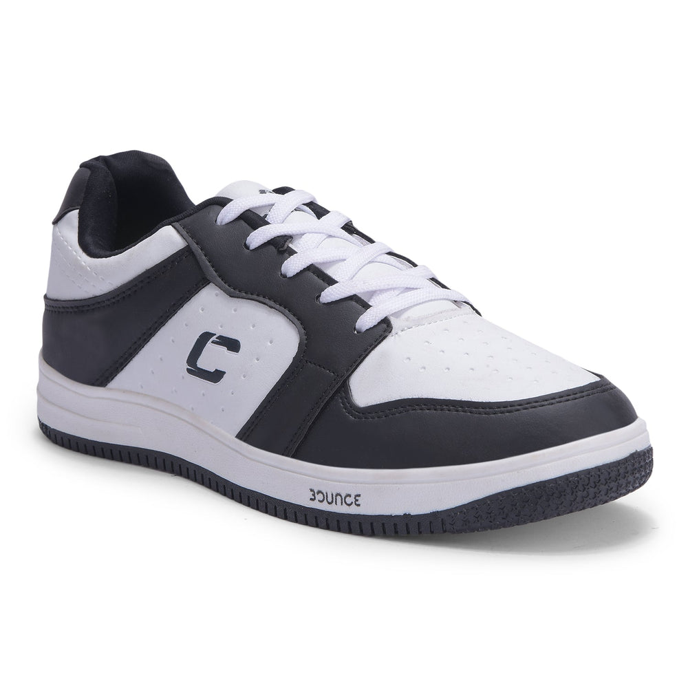 cobb black white casual shoes