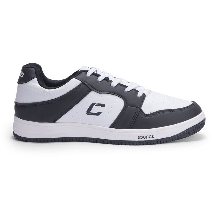 cobb black white casual shoes