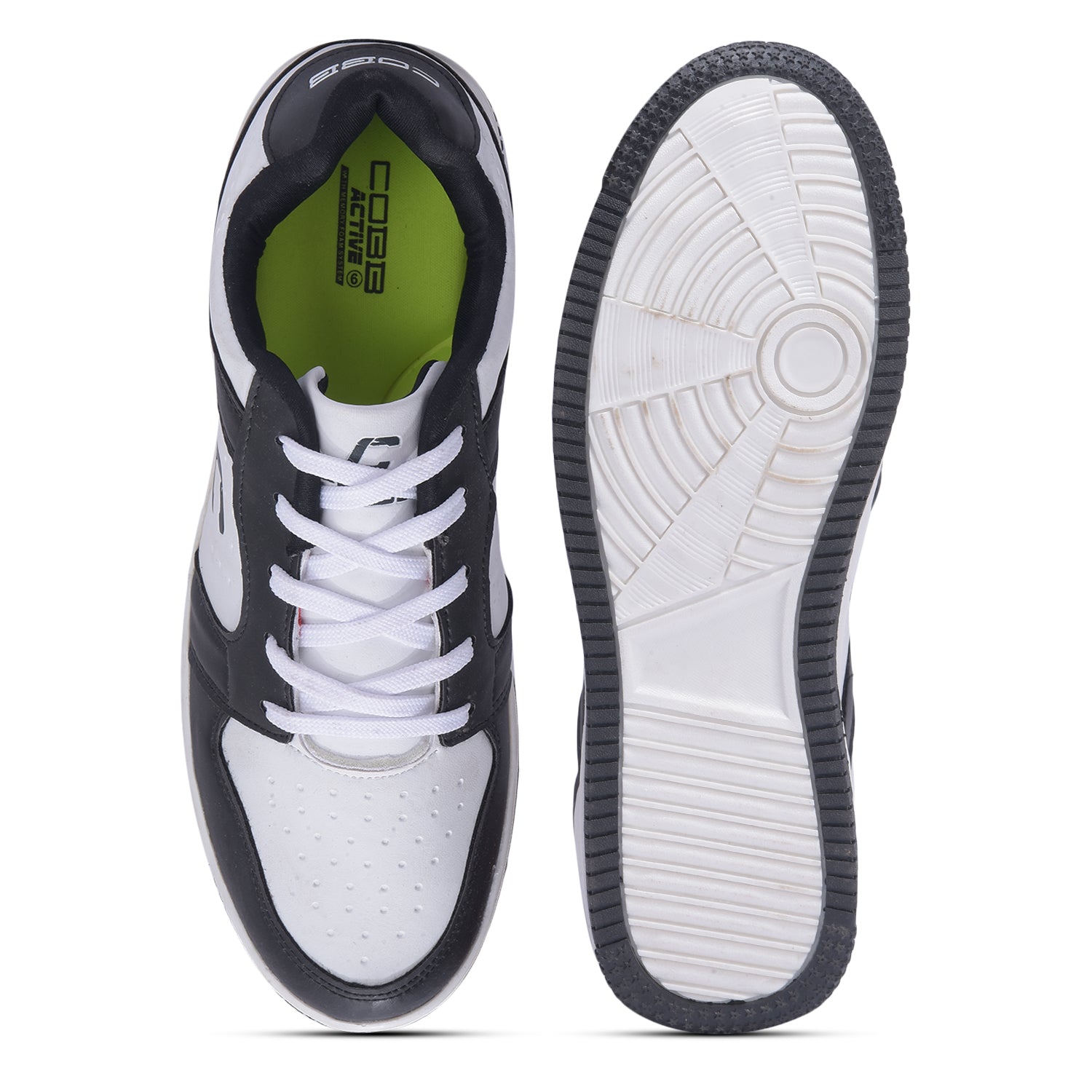 Nike black and clearance white casual shoes