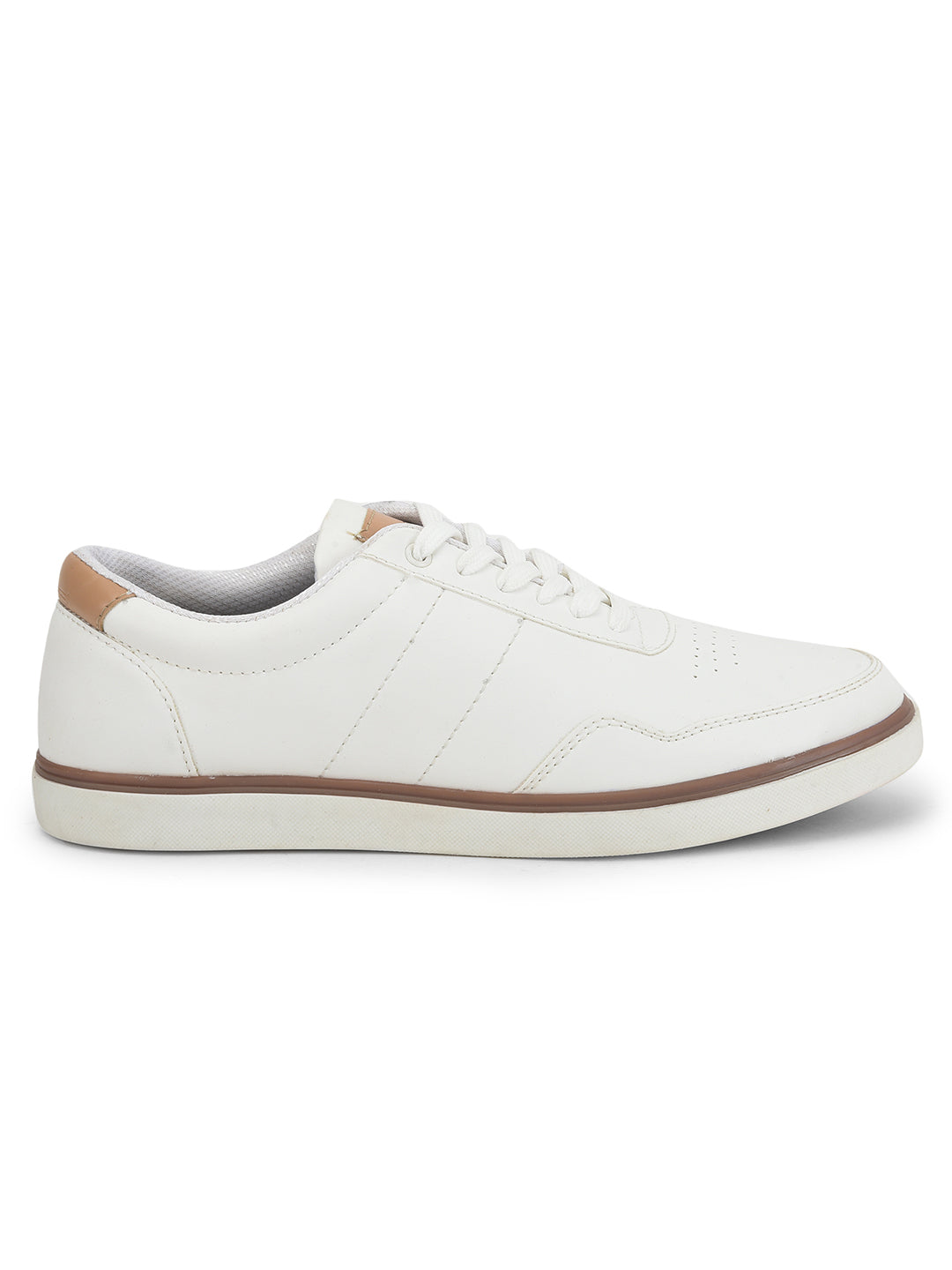 Cobb Mens White Sneakers Shoes