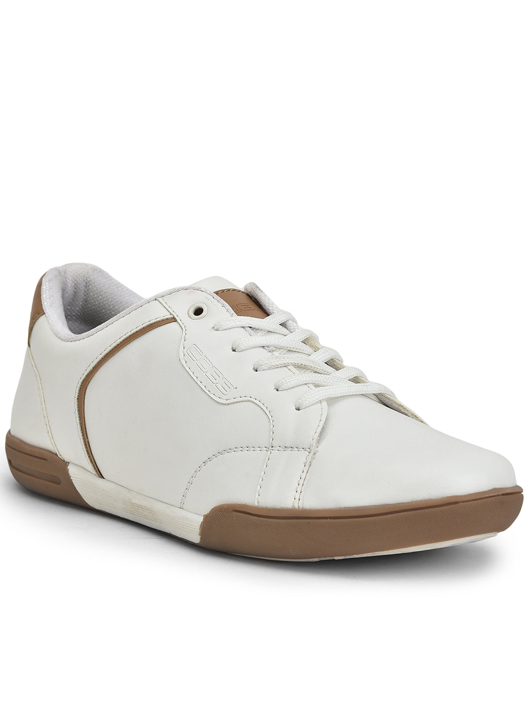 Cobb Mens White Casual Shoes