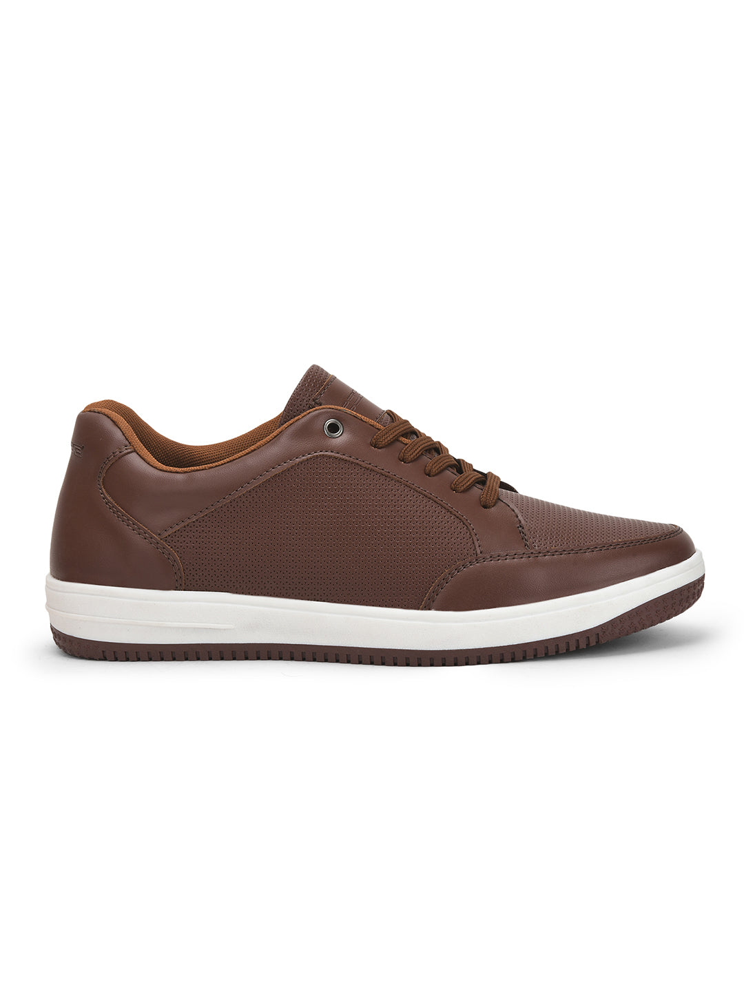 Buy CARLO ROMANO Men Tan Brown Solid Leather Sneakers - Casual Shoes for  Men 13411784 | Myntra