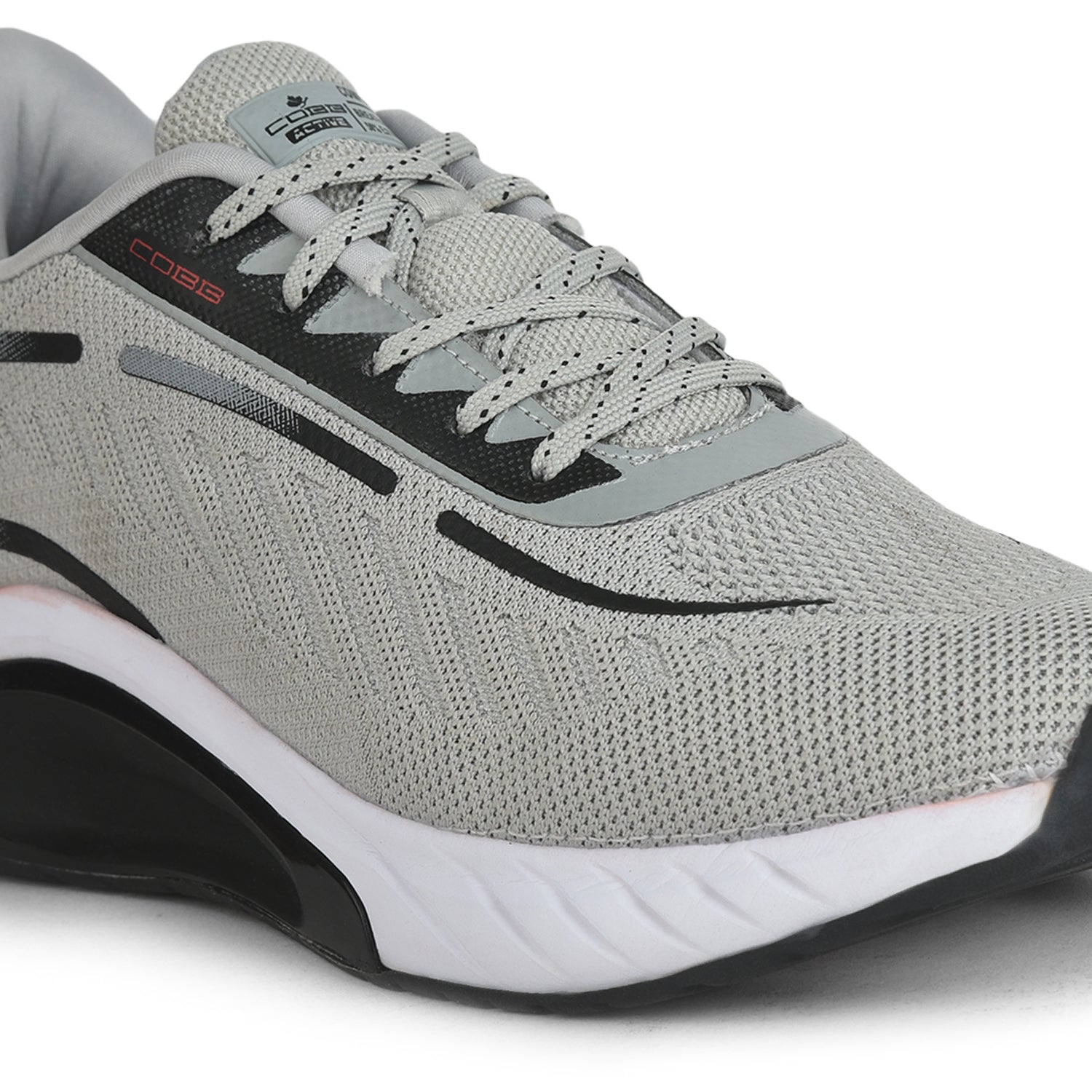 Cobb Mens Light Grey Running Shoes