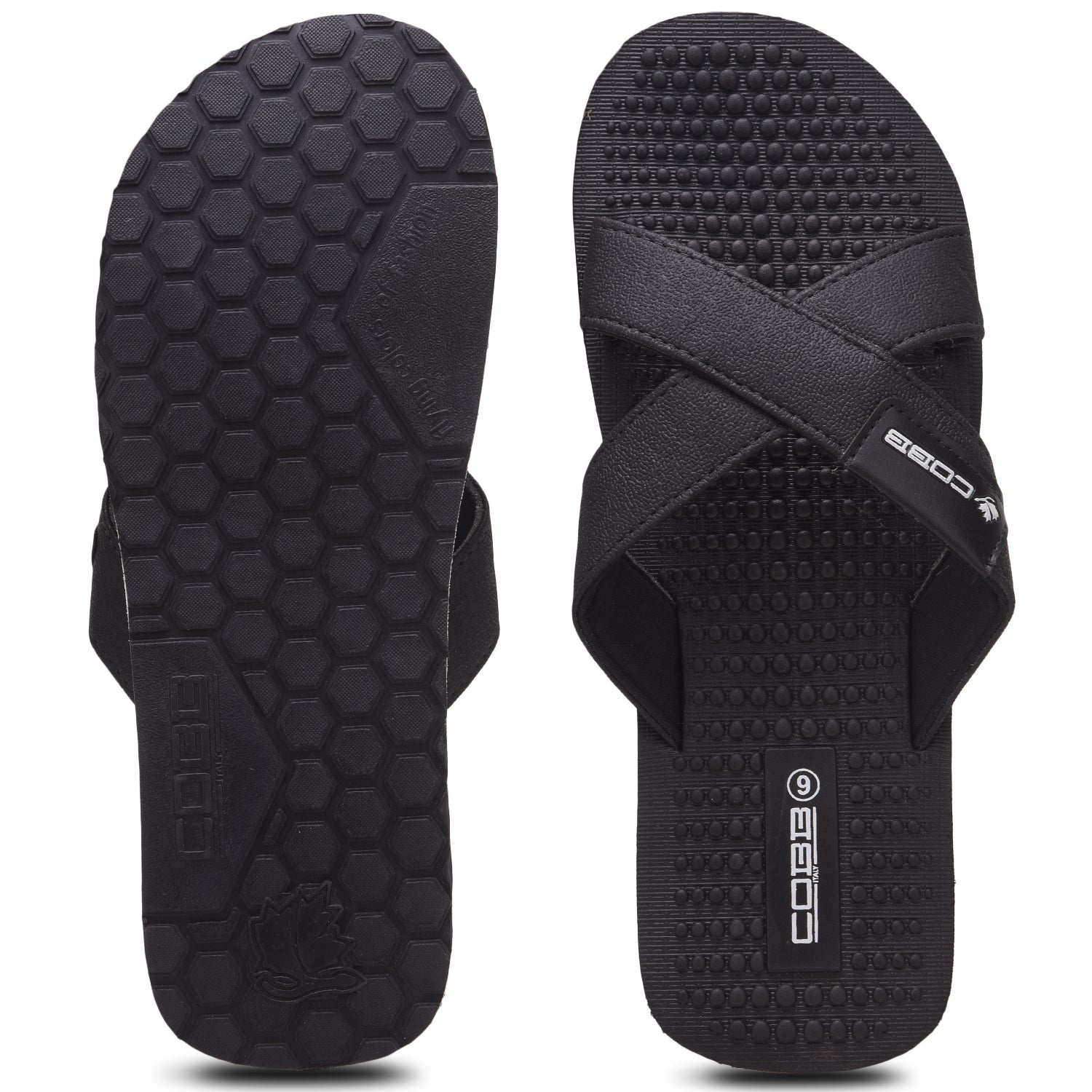 Mens best sale black sliders