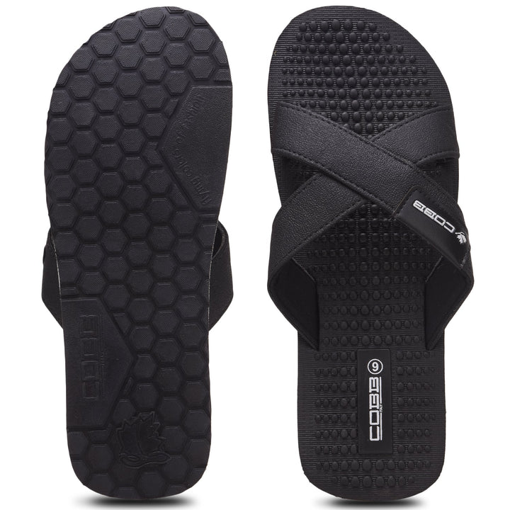 Cobb Mens Black Sliders