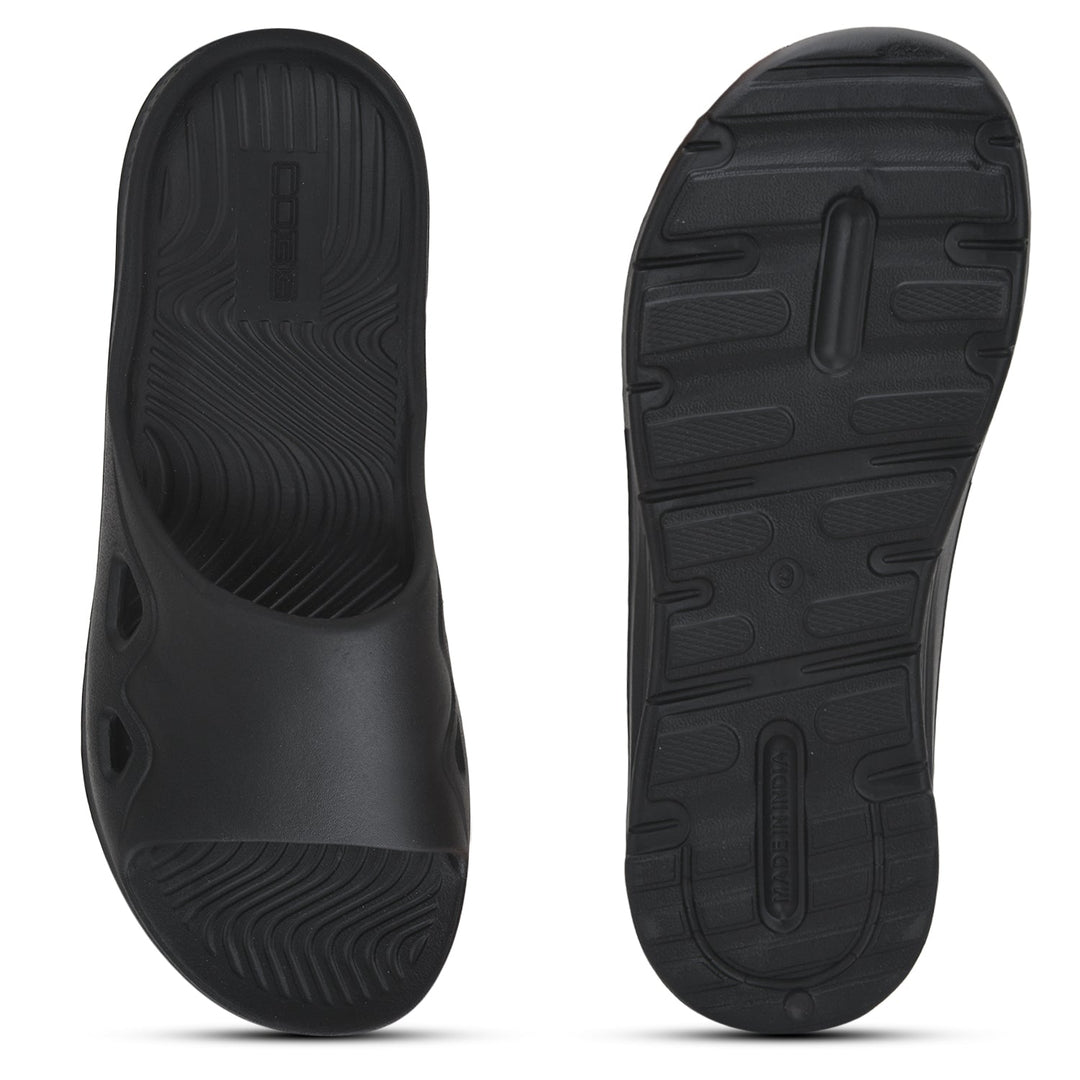 Cobb Mens Black Sliders