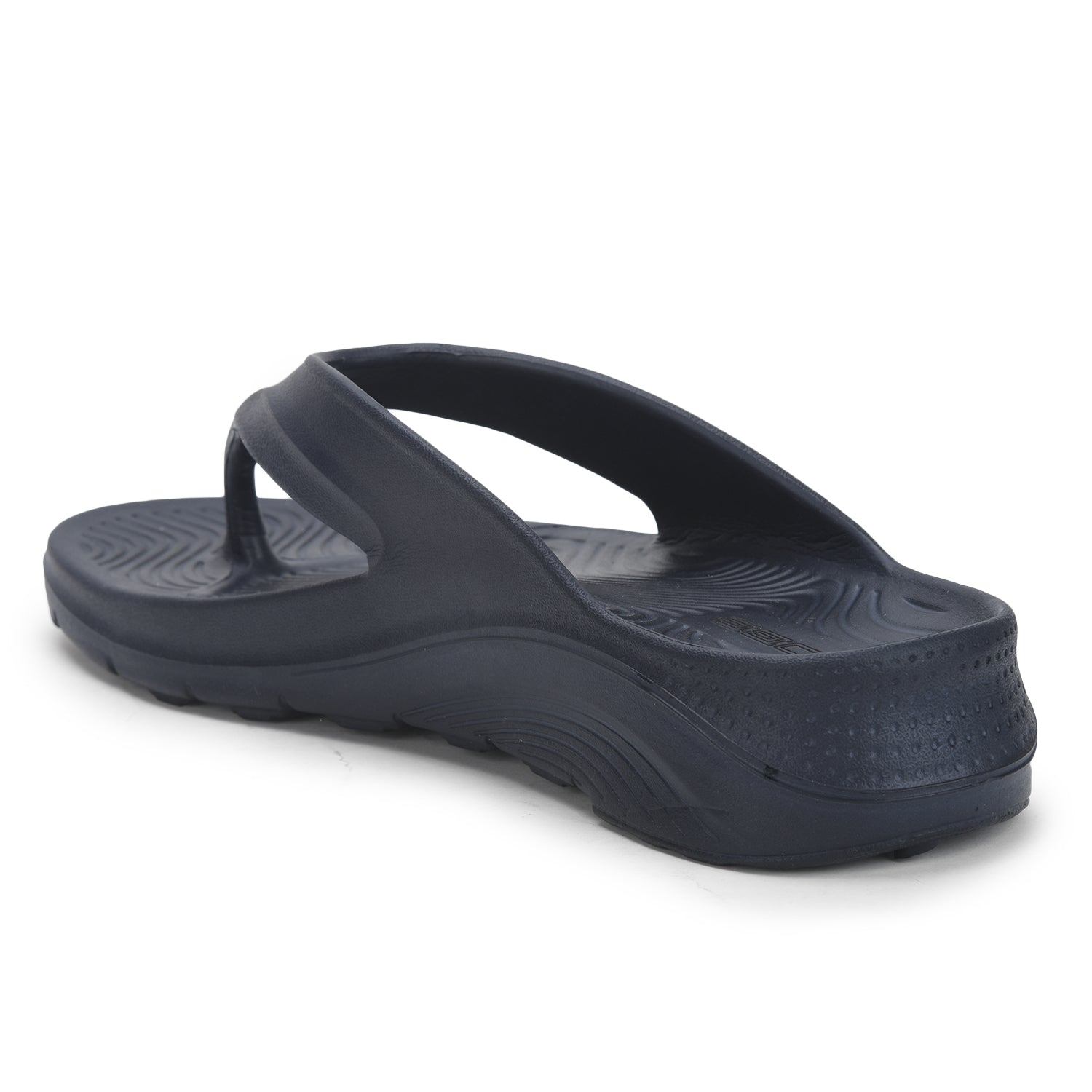 Navy blue flip online flops