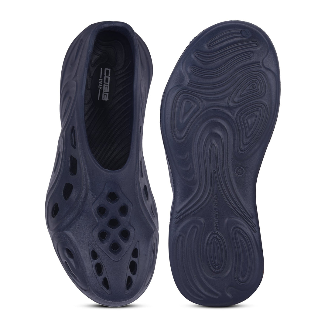 cobb classic navy men's shoe clogs