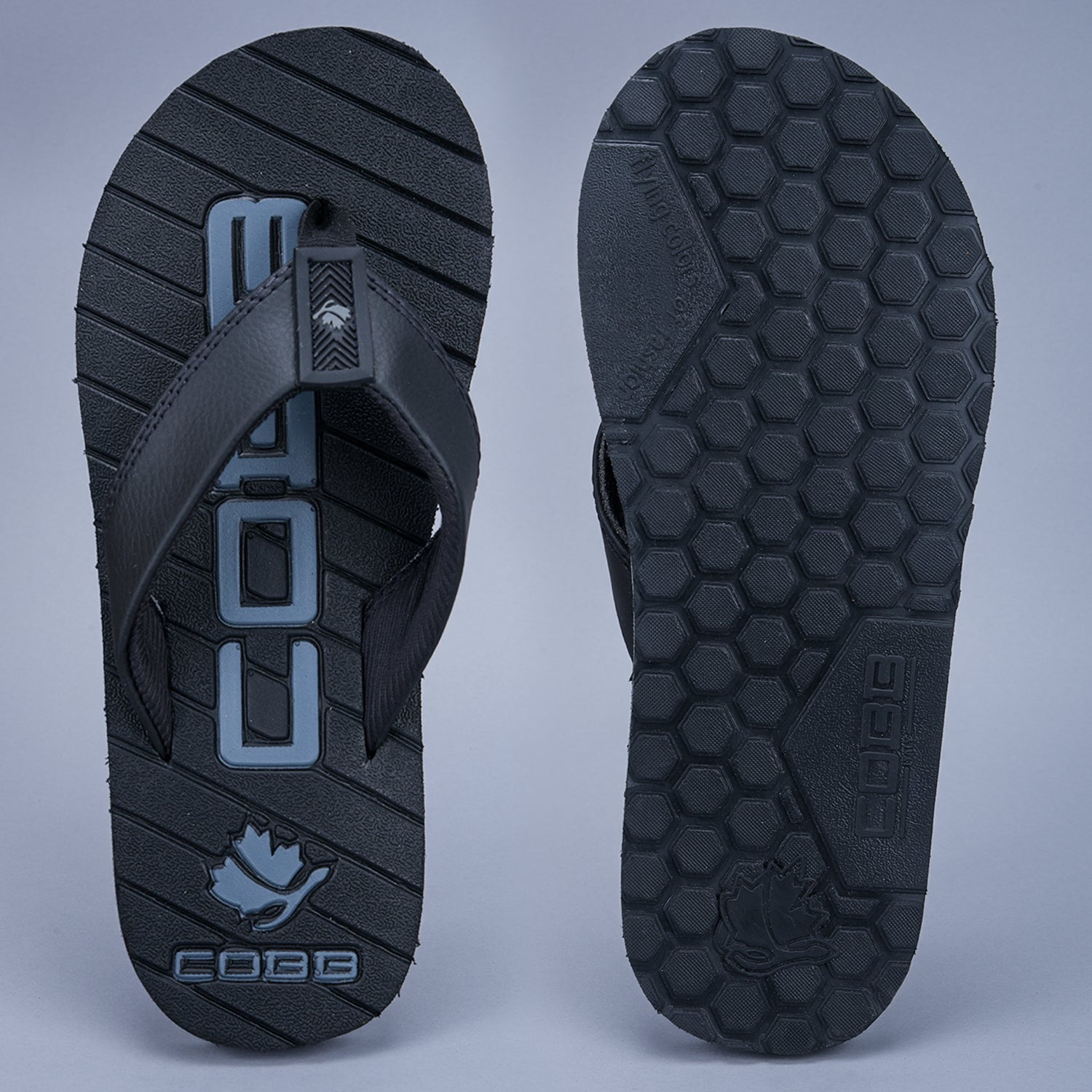 Cobb Mens Black Slippers