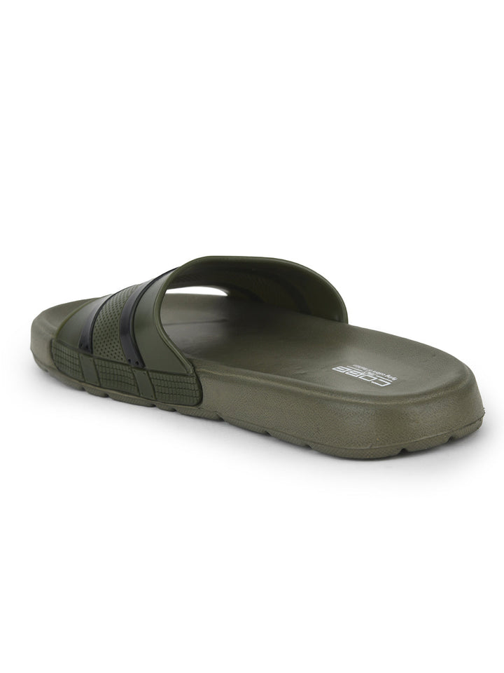 Cobb Mens Olive Sliders