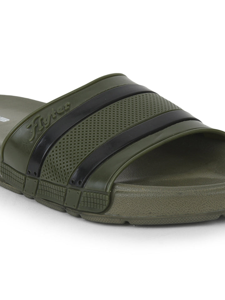 Cobb Mens Olive Sliders