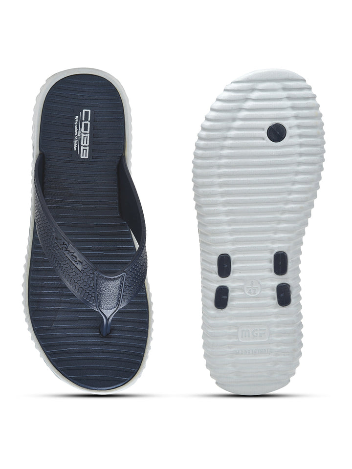 Cobb Mens Blue Flip Flop