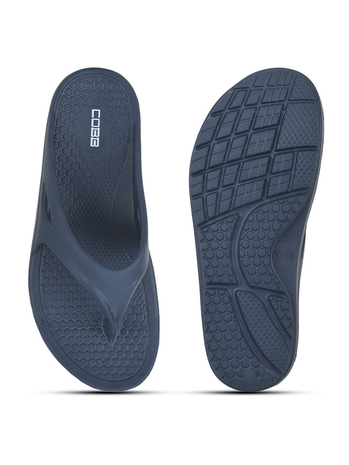 Cobb Mens Navy Blue Flip Flop