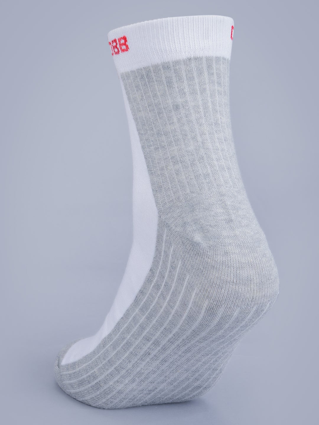 Cobb White Half Ankle Socks Grey