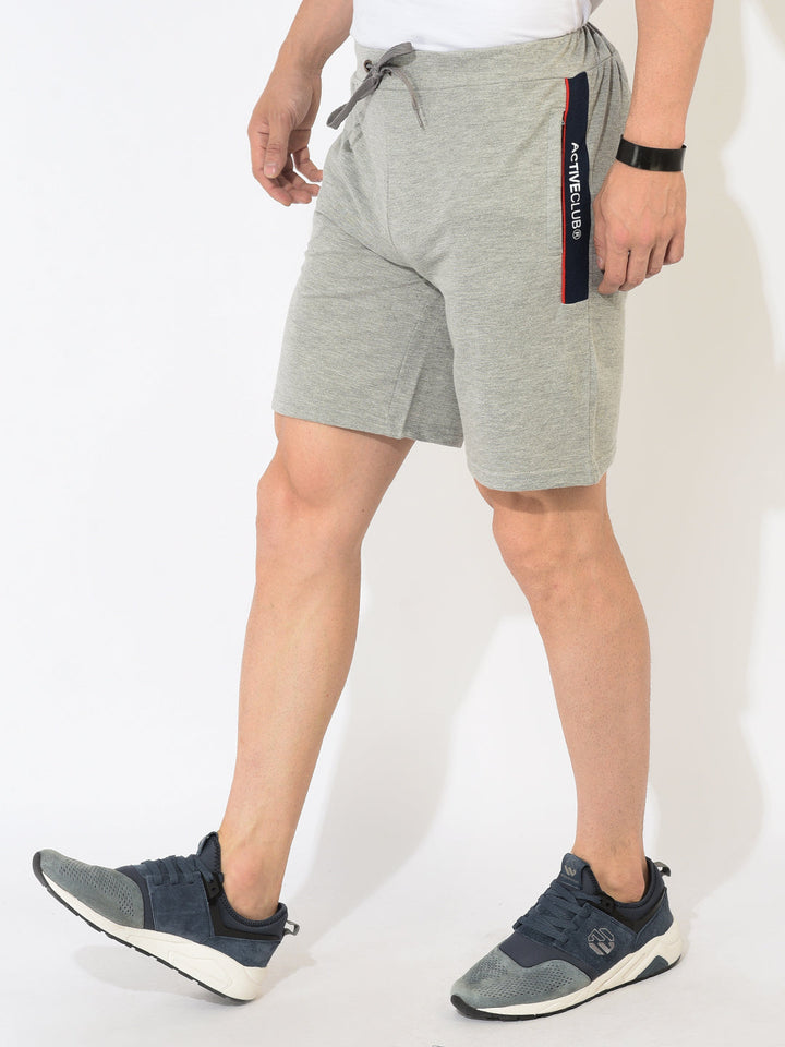 Cobb Grey Solid Shorts