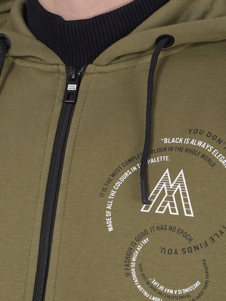 COBB MEHANDI PRINTED ZIP-UP HODDIE