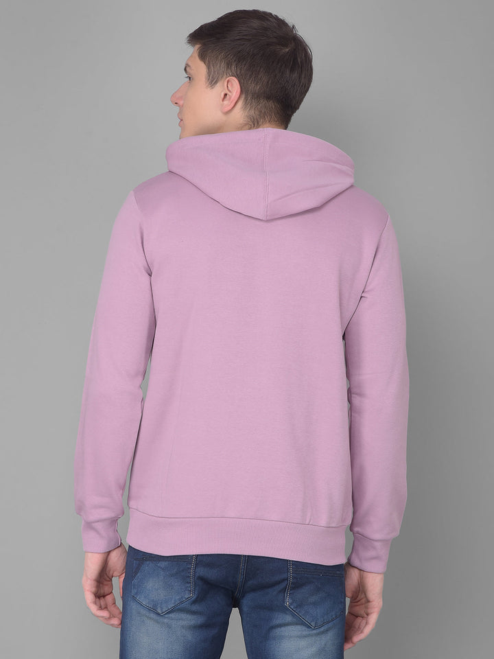 COBB MAUVE PRINTED CLASSIC HOODIE