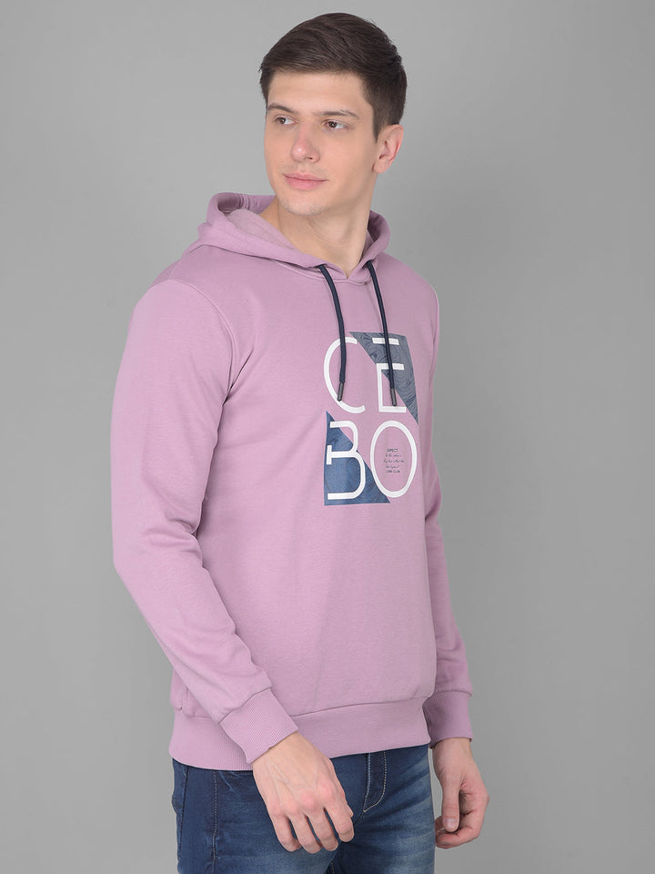 COBB MAUVE PRINTED CLASSIC HOODIE