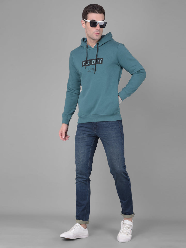 COBB TEAL PRINTED CLASSIC HOODIE