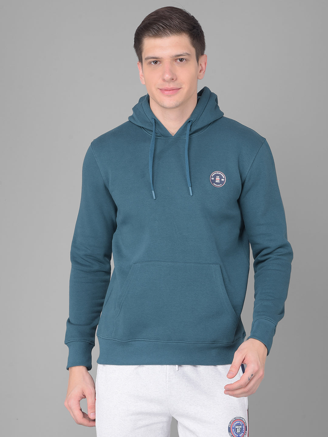 COBB SOLID TEAL CLASSIC HOODIE