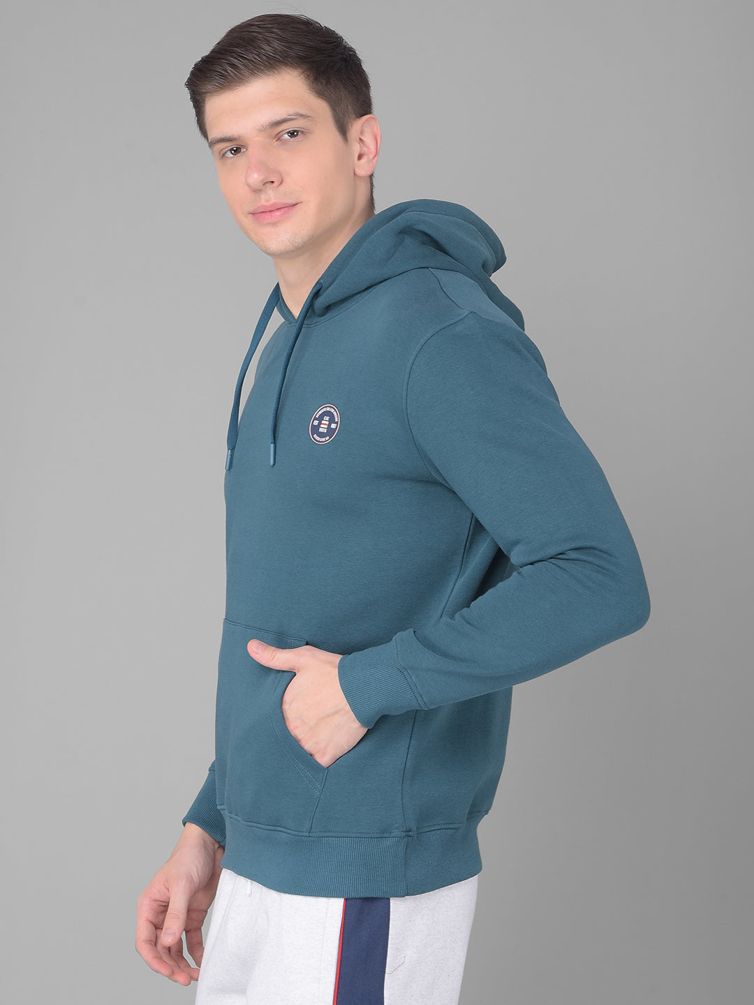 COBB SOLID TEAL CLASSIC HOODIE