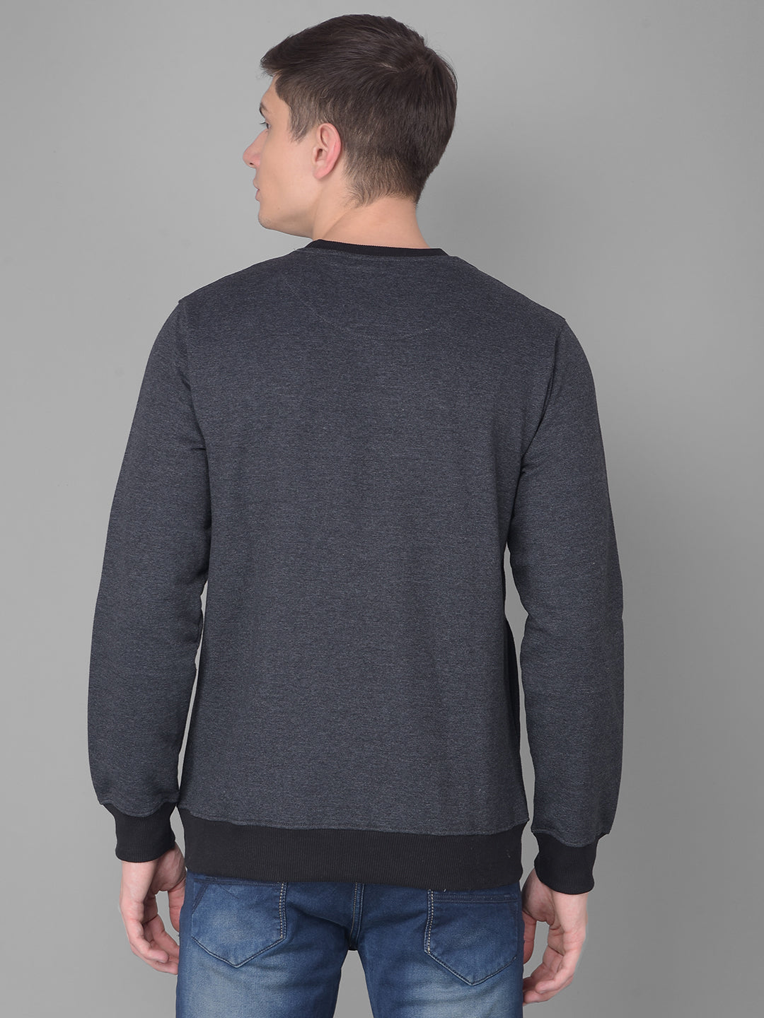 Dark grey outlet sweatshirt