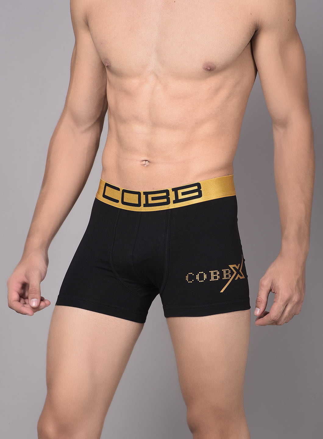 Cobb Mens Black Solid Premium Trunk