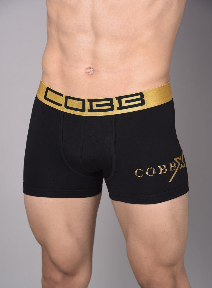 Cobb Mens Black Solid Premium Trunk