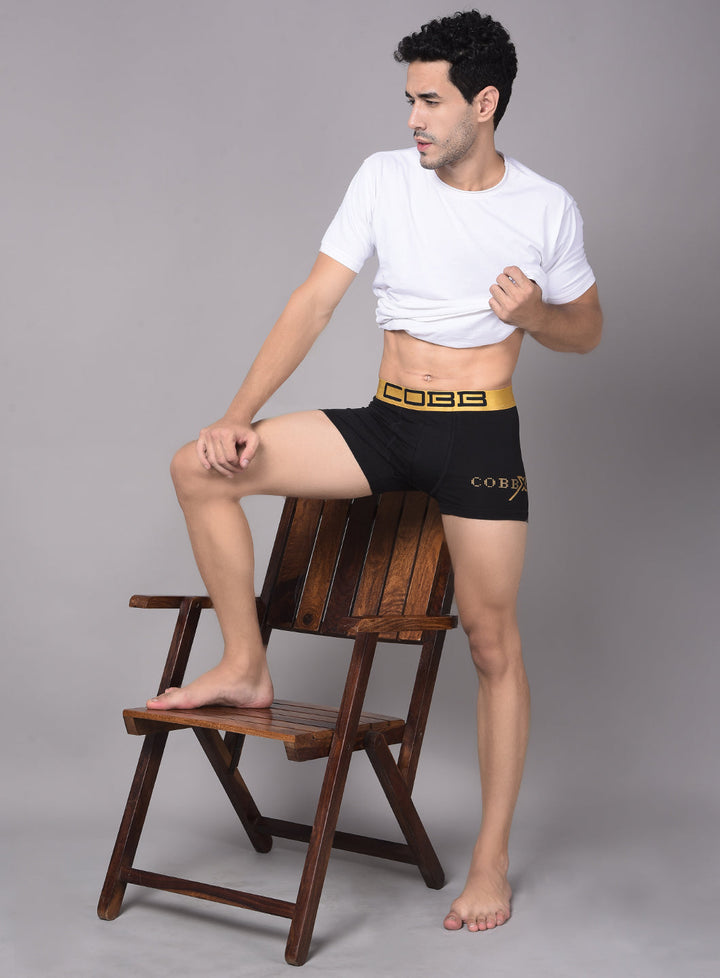 Cobb Mens Black Solid Premium Trunk