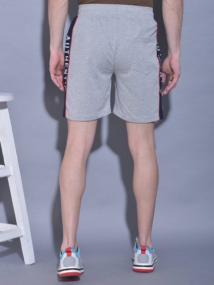 Cobb Grey Solid Shorts