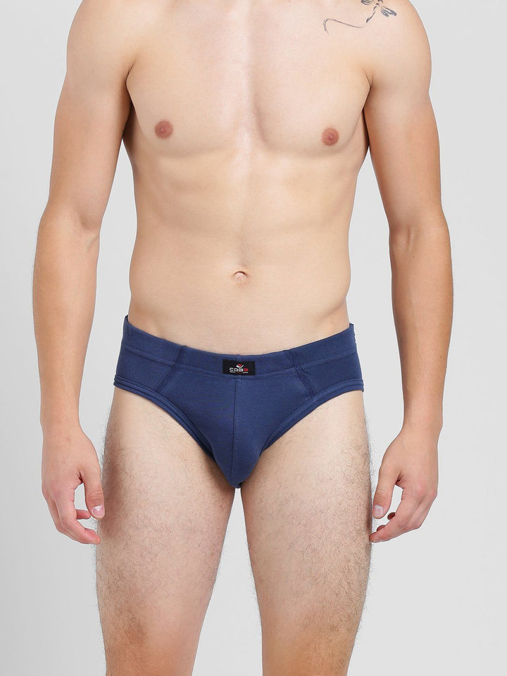 Men Cotton Brief Navy